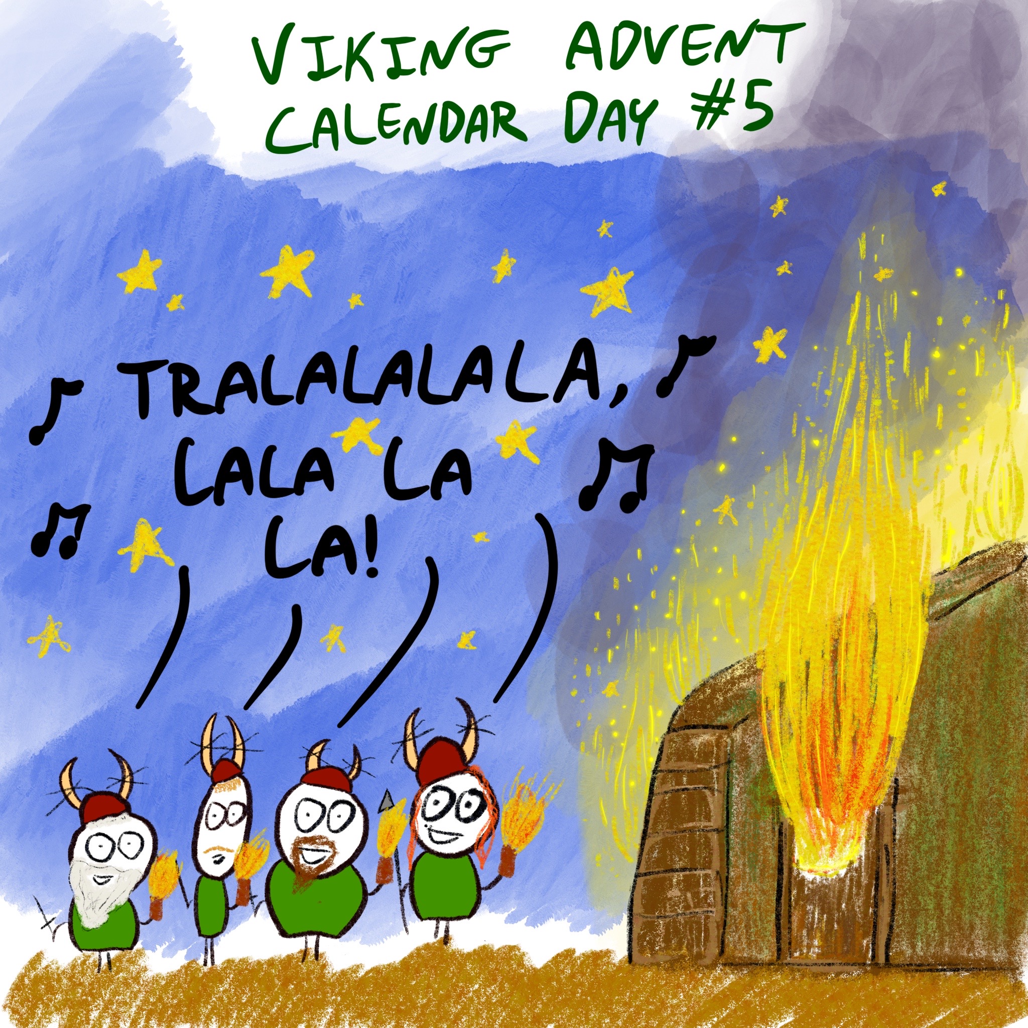 Saga Memes: Yoav Tirosh Talks His Viking Advent Calendar
