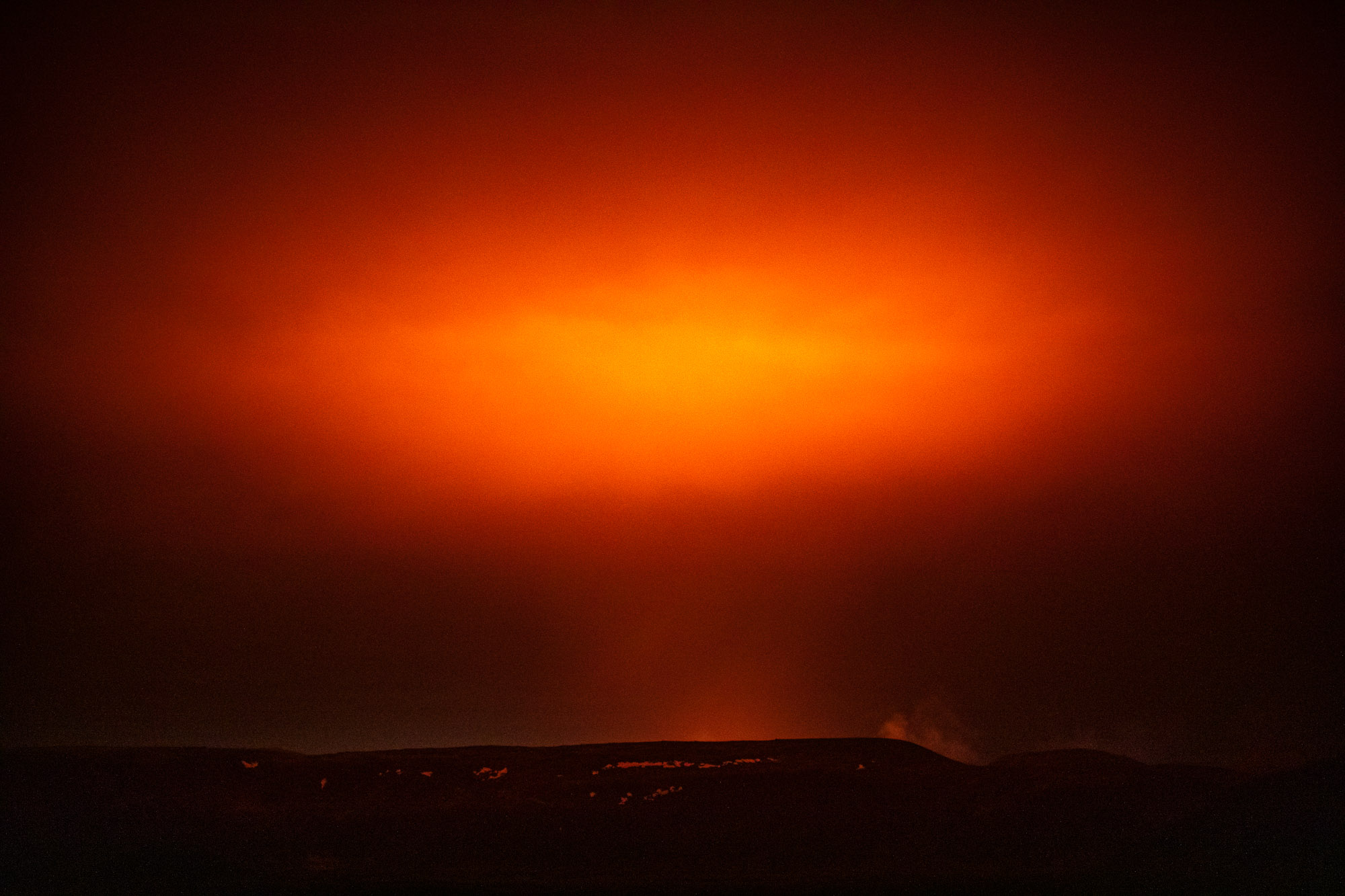 Geldingadalsgos-Ausbruch, fotografiert von Art Bicnick