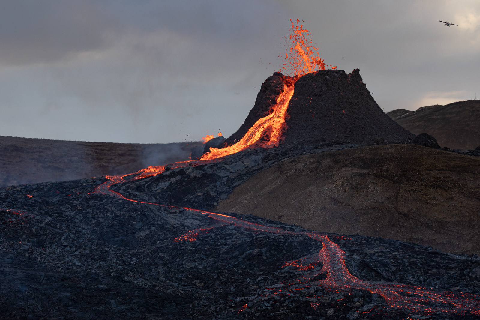 No Indication That The Eruption Will Stop Any Time Soon