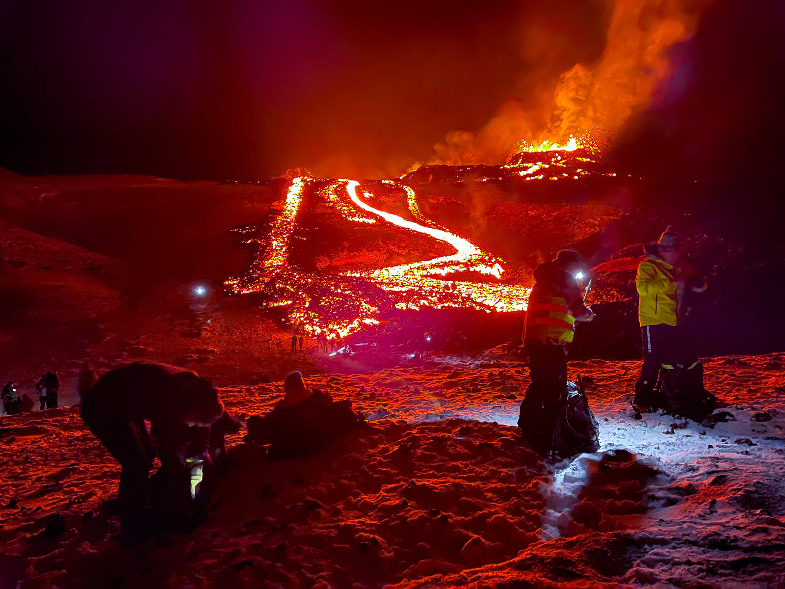 Government Working Group Preparing For Lots Of Tourists Visiting The Eruption