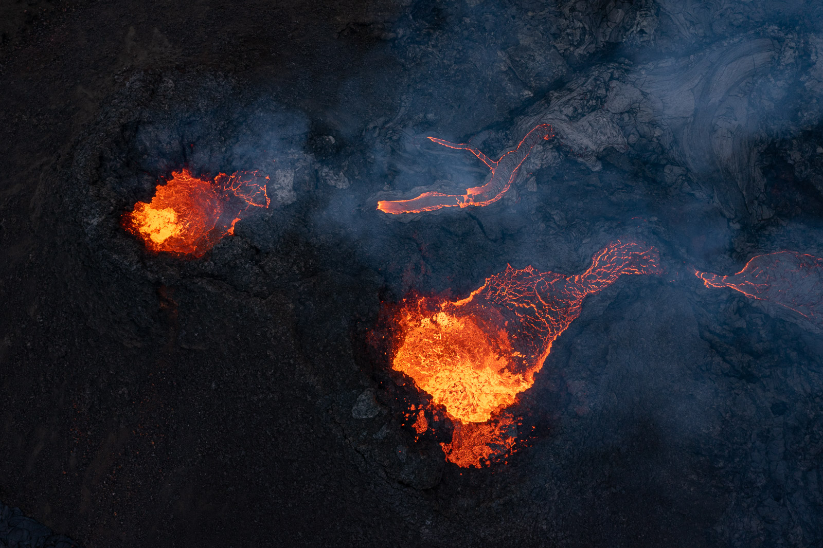 Volcano Takes 16-Hour Break