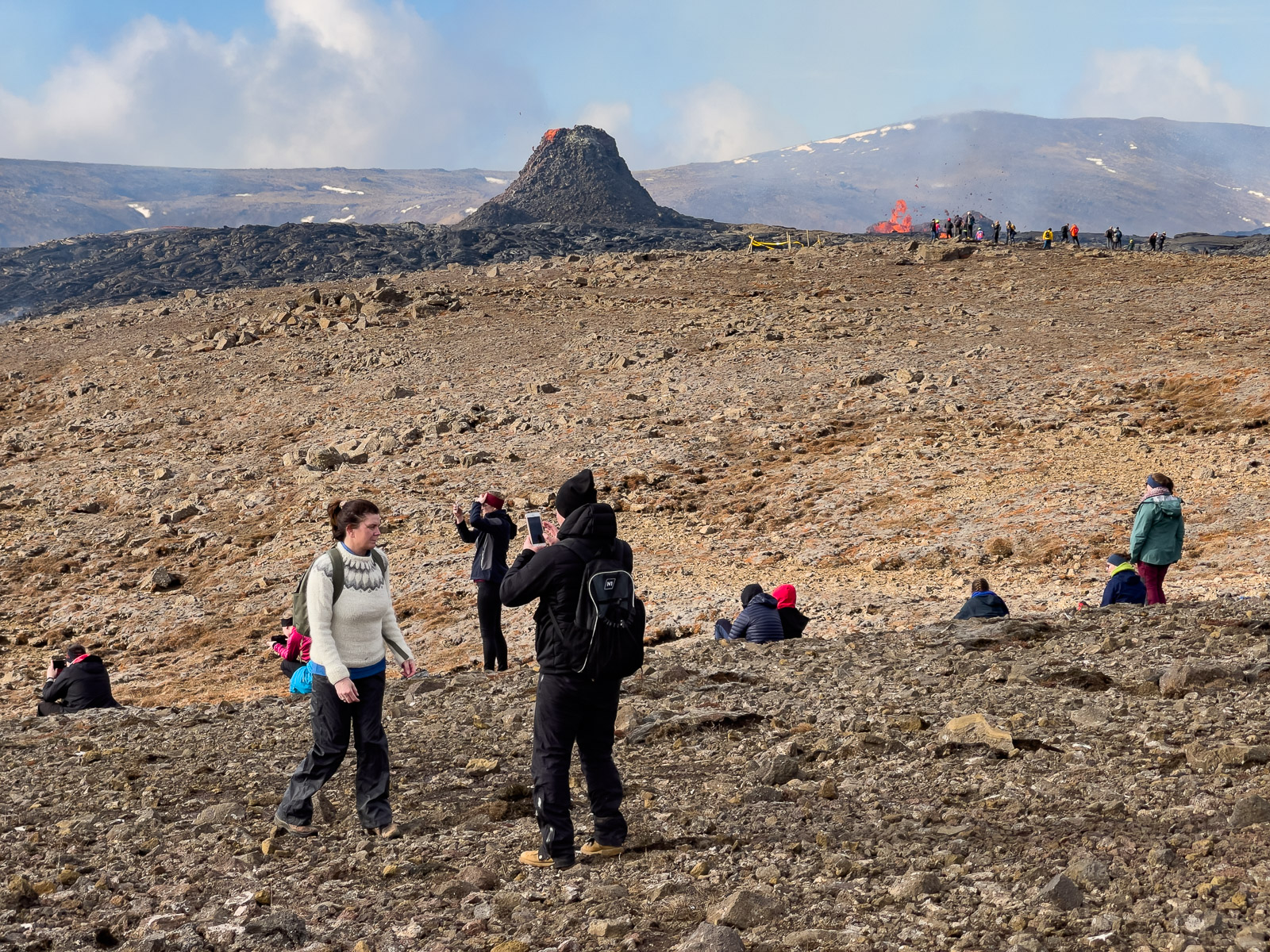 Volcano Closed To The Public Today Due To Pathway Construction