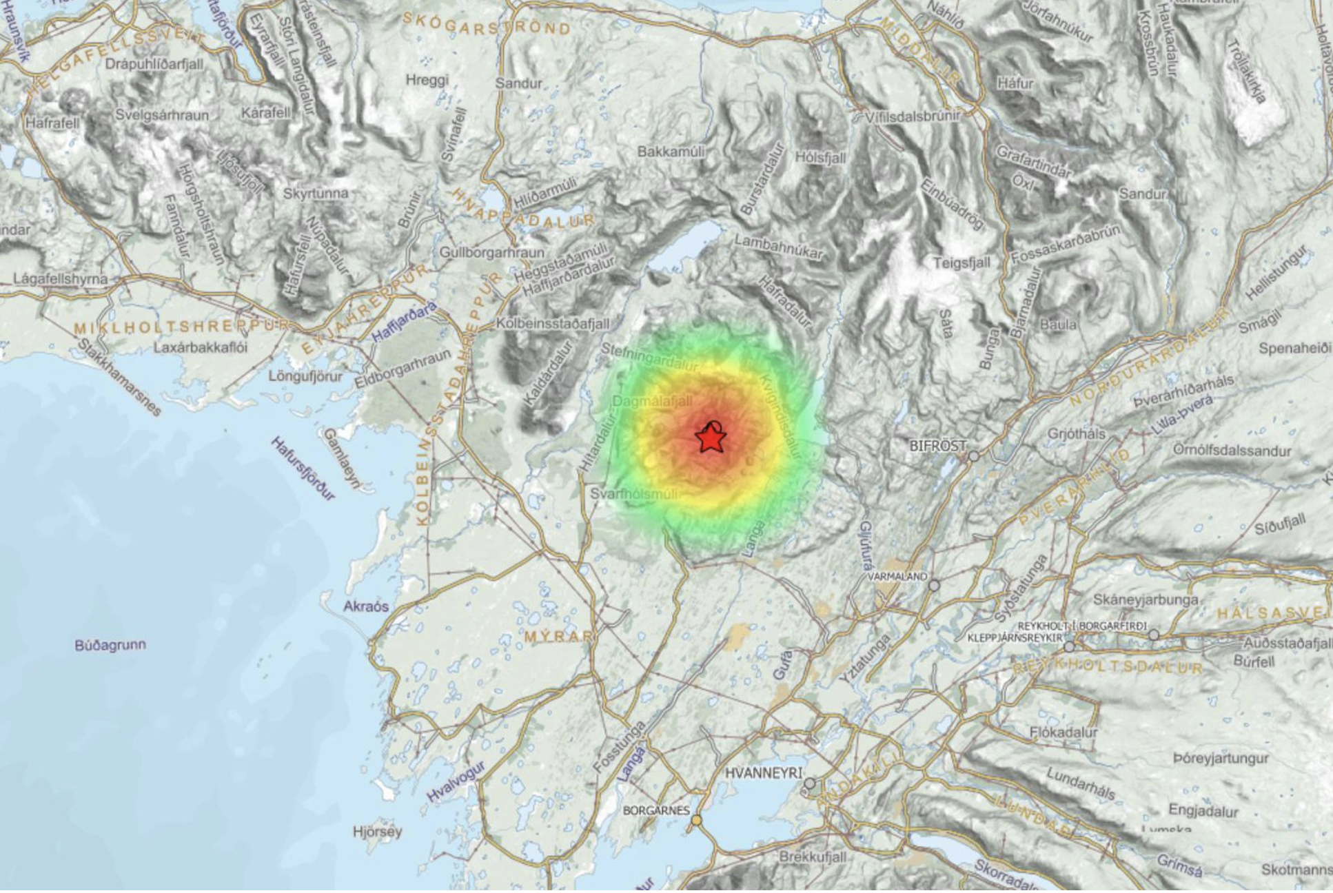 Three Earthquakes Shaking Up Borgarnes