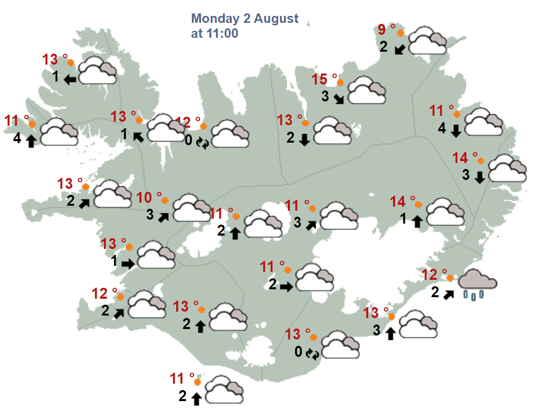 Rain Across Much Of Nation, Sunshine In The East