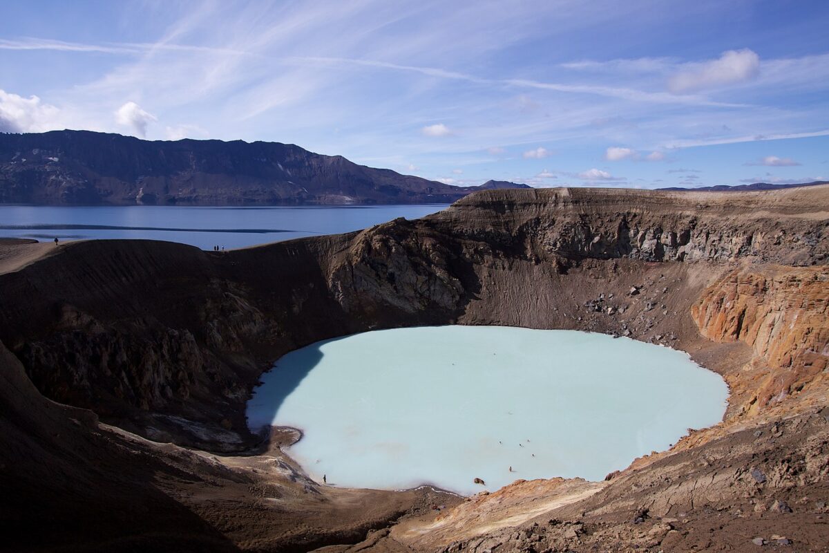 Changes In Askja Volcano