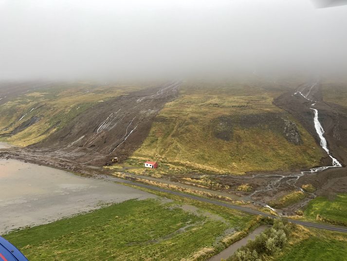Landslide In Westfjords Closes Road