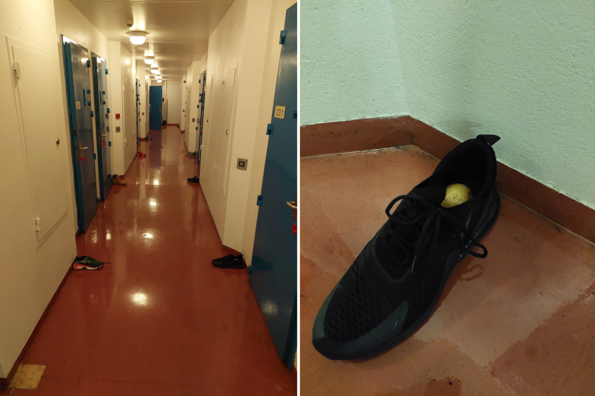 Prisoners Awaken To Find Potatoes In Shoes