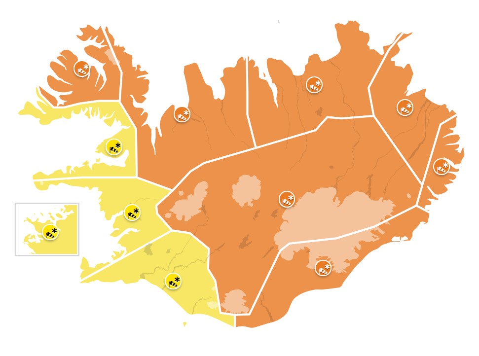 Stormy Weather Across The Country Until Tomorrow Evening
