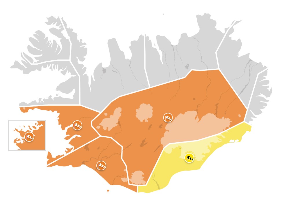 Yet Another Storm Sweeps Over Much Of Iceland