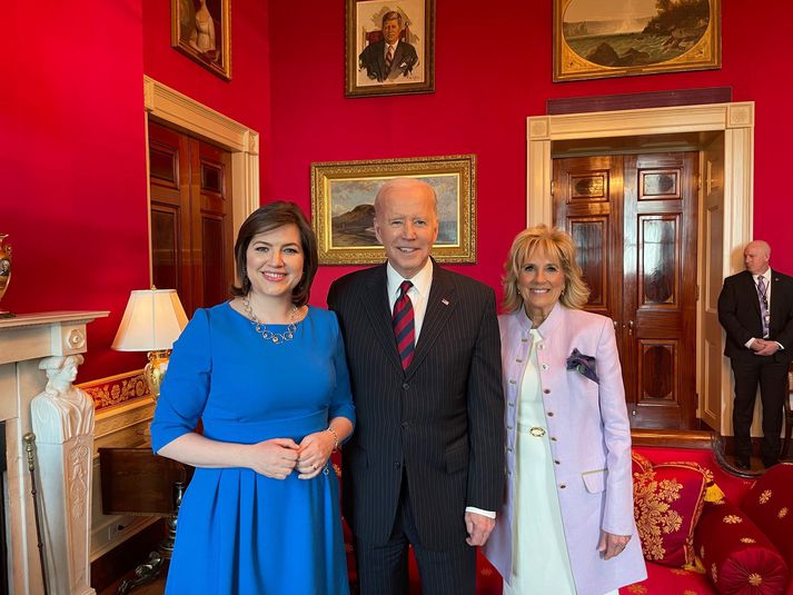 Iceland’s First Lady Met With Joe And Jill Biden