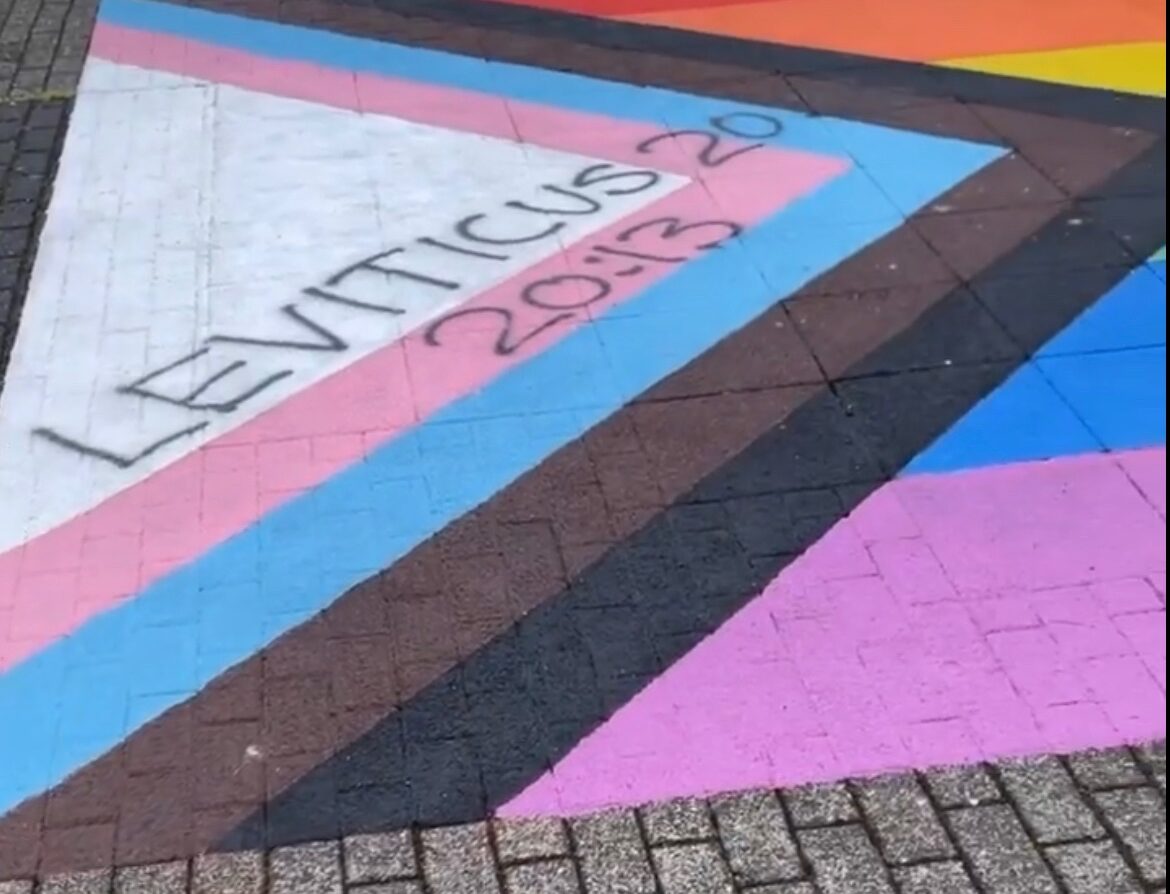 Rainbow Flag Vandalism At Church Is Part Of Larger Setback In Struggle For LGBTQ+ Rights