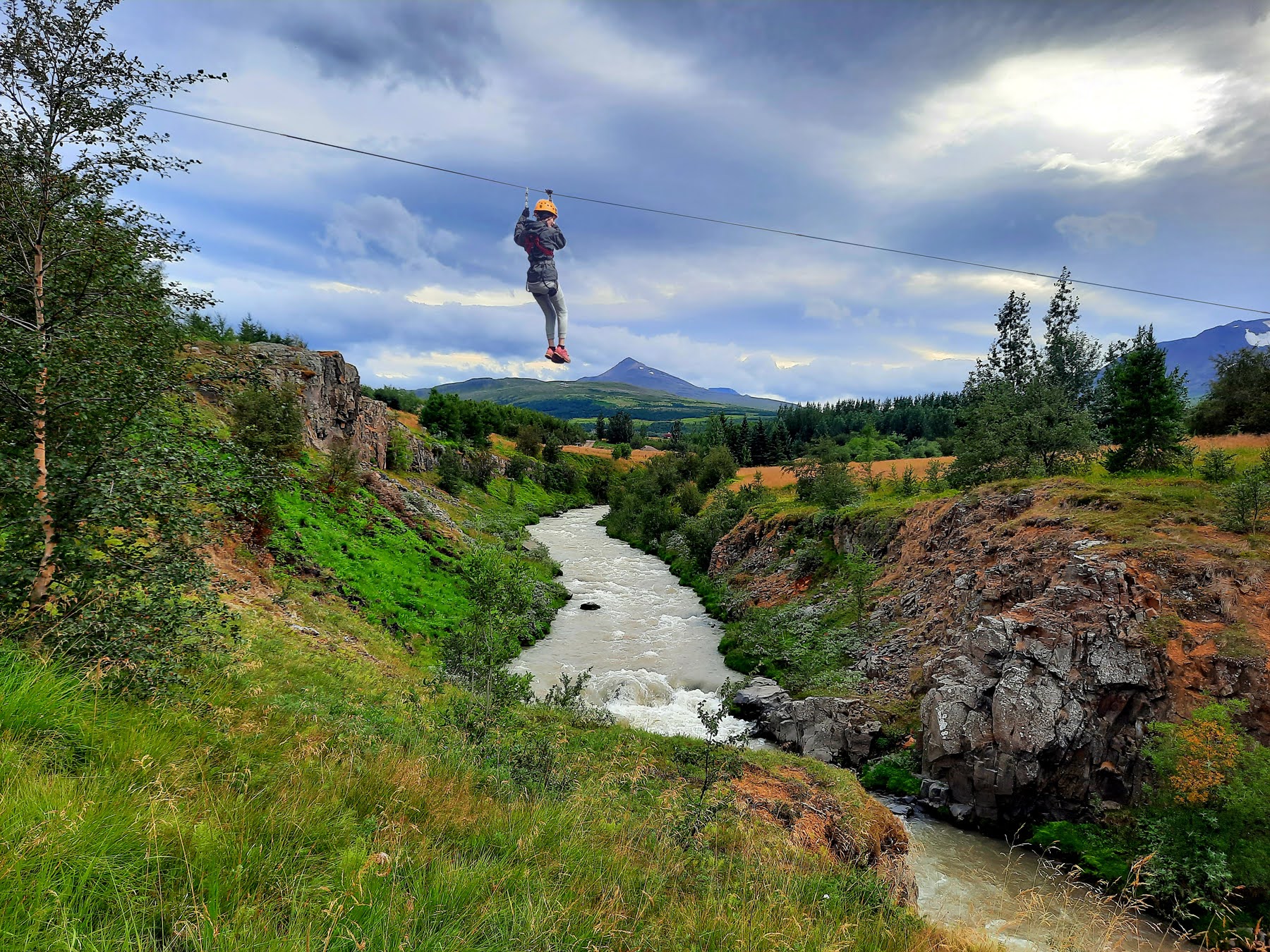 Iceland’s Longest Zipline Opens In Akureyri