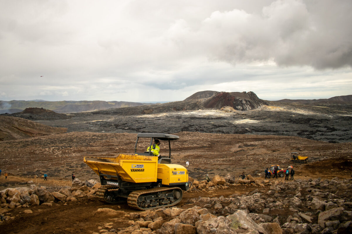 Crews Complete Meradalir Eruption Trail