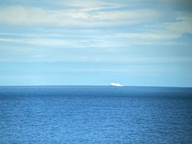 Iceberg Size Of Football Pitch Spotted North Of Iceland