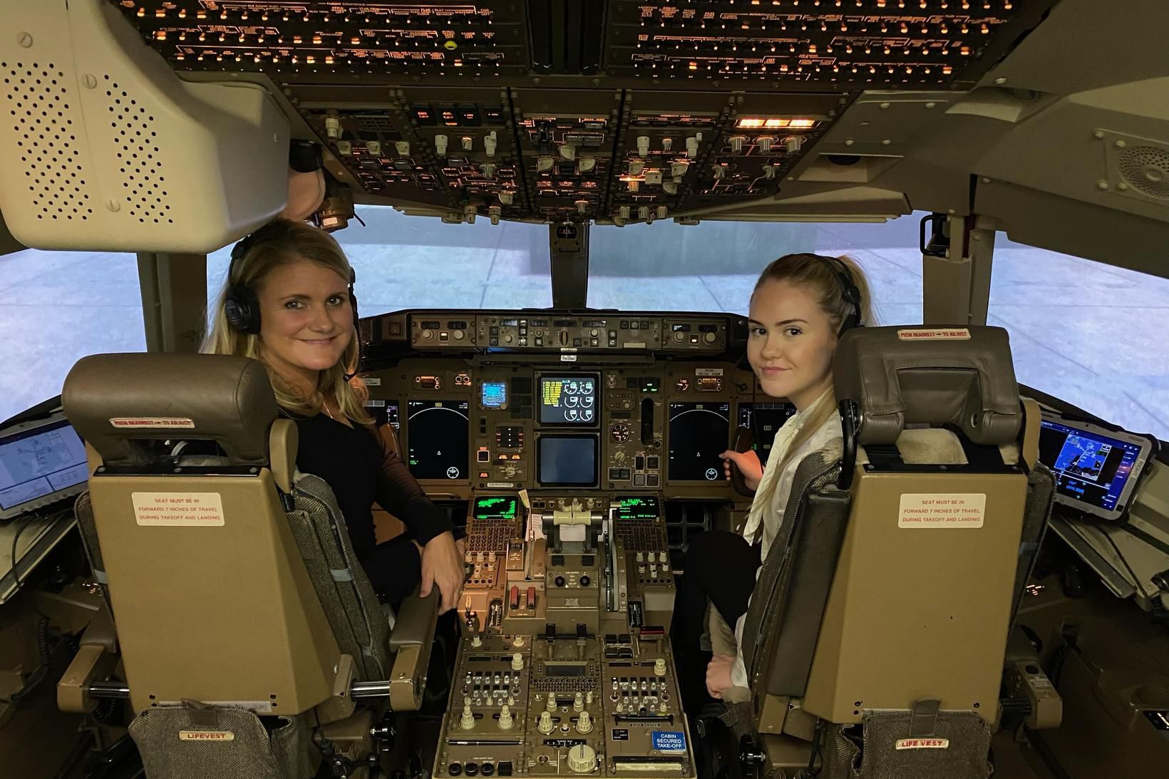 Mother and Daughter Flying High in the Same Company