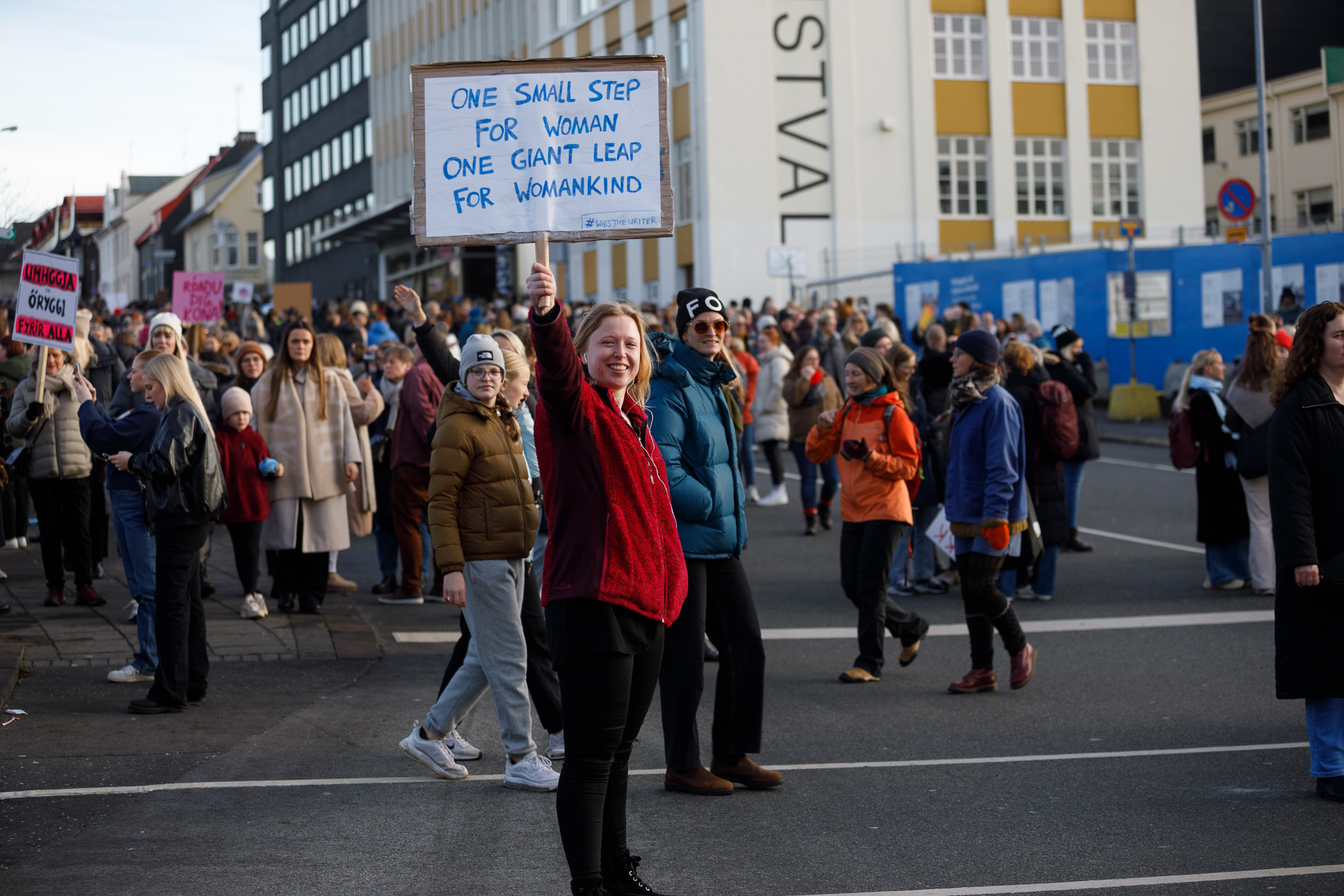 PHOTOS: Women’s Strike In Reykjavík