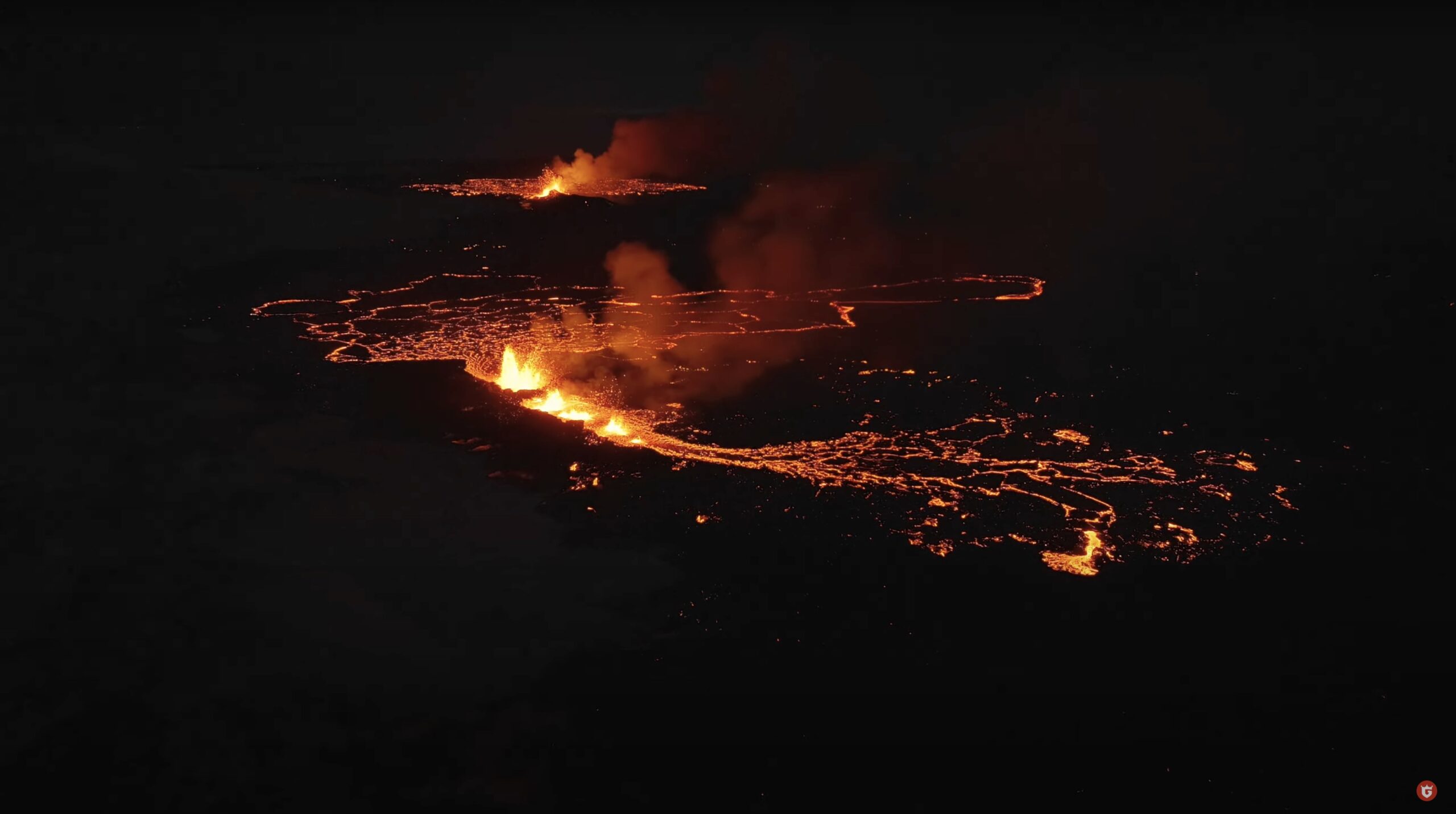 VIDEO: Reykjanes Eruption Decreasing In Intensity, Still Magnificent