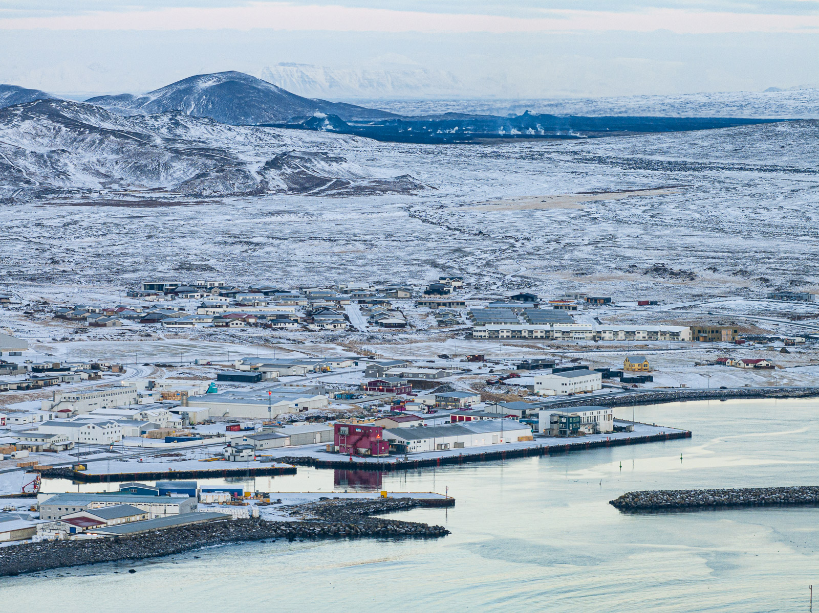 Ground Survey Work Ongoing In Grindavík