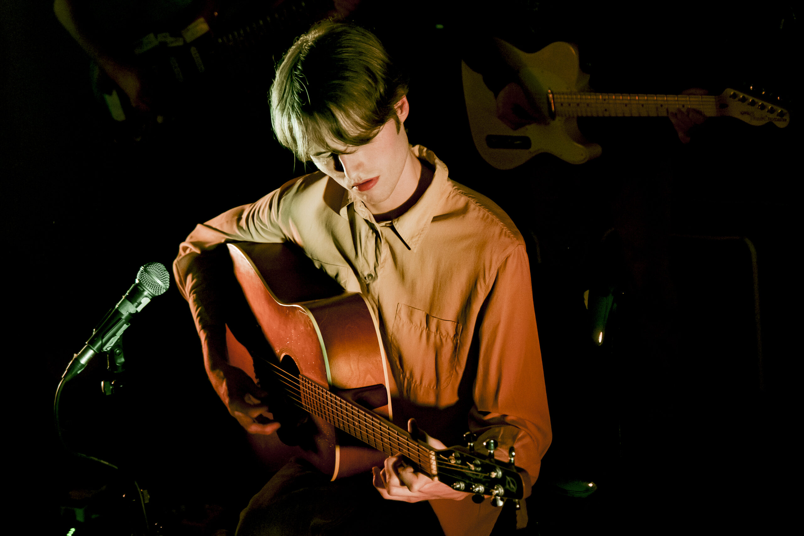 While Six Guitars Gently Weep