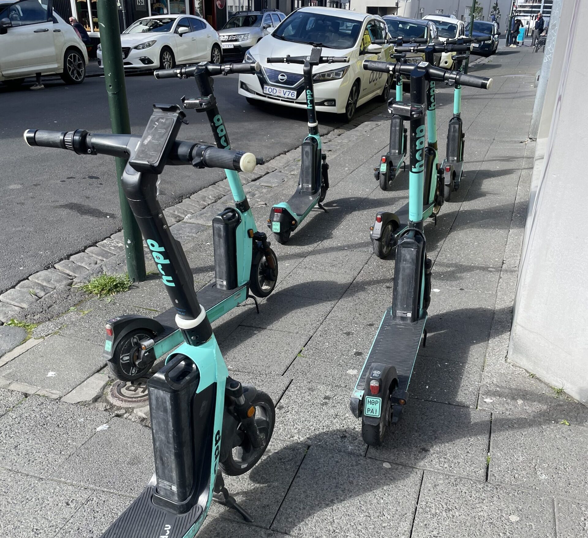 Don’t Block The Street With An E-Scooter, Please