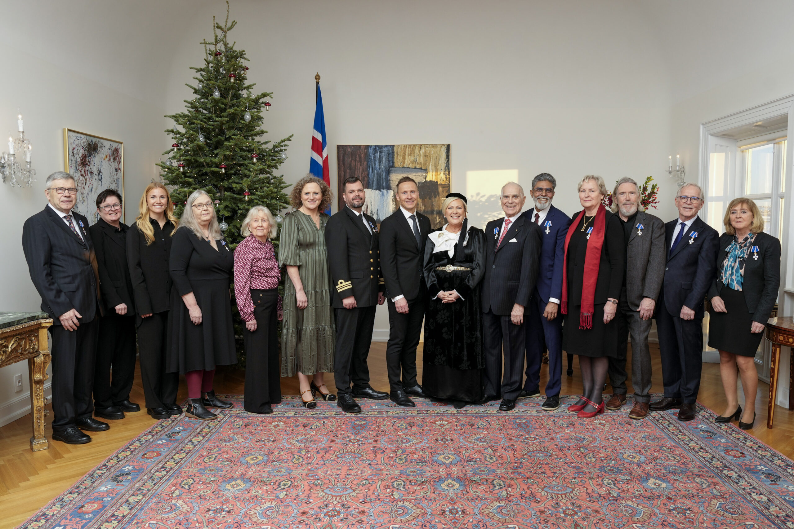 14 People Awarded With The Order Of The Falcon