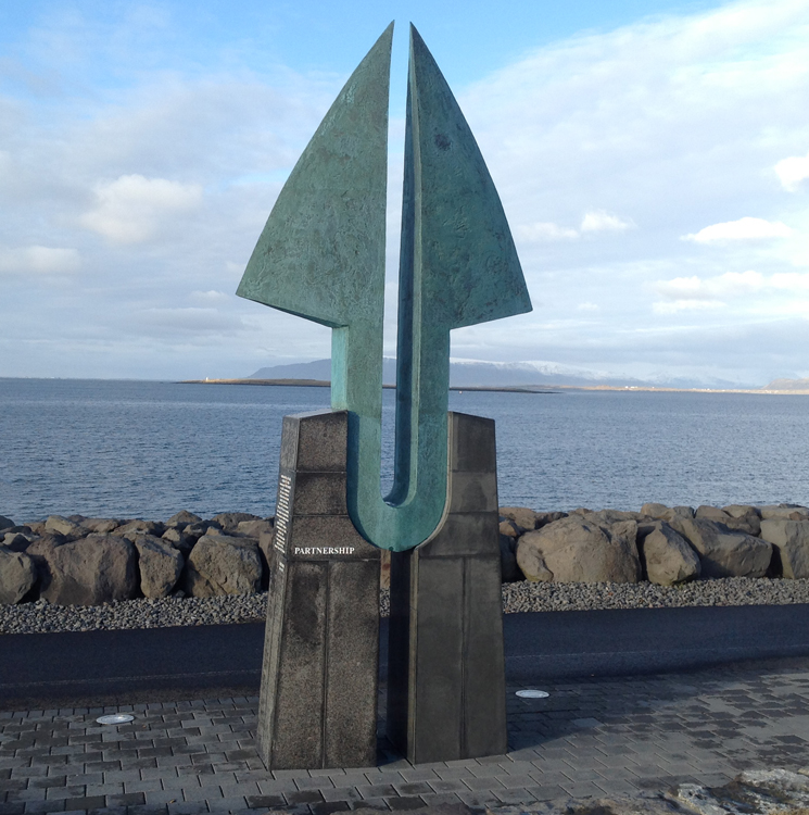 Sæbraut Public Artwork Vandalised In “Politically Motivated” Act 