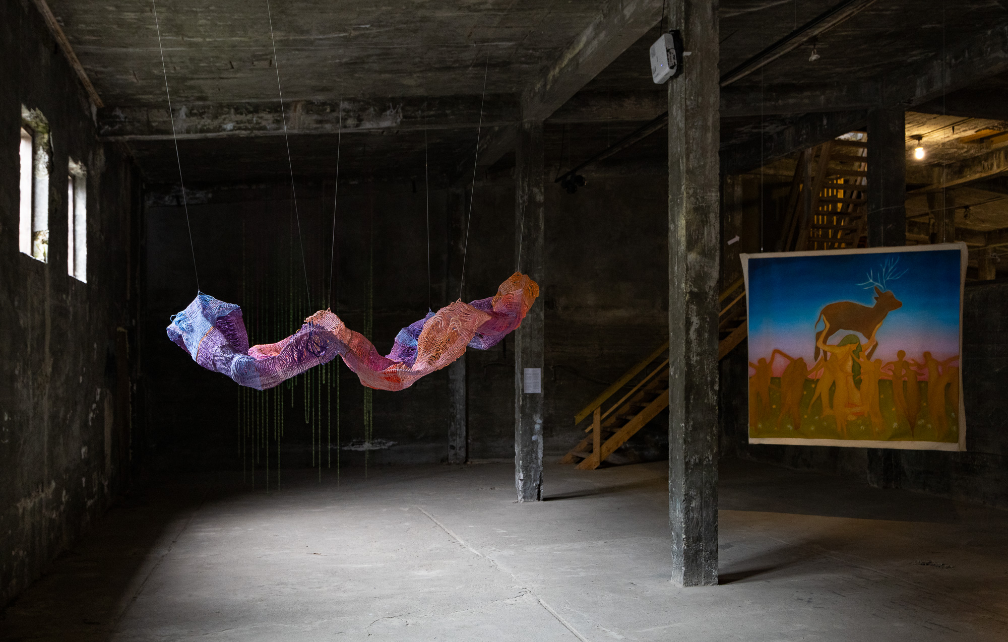 Sky Dancers In A Herring Factory