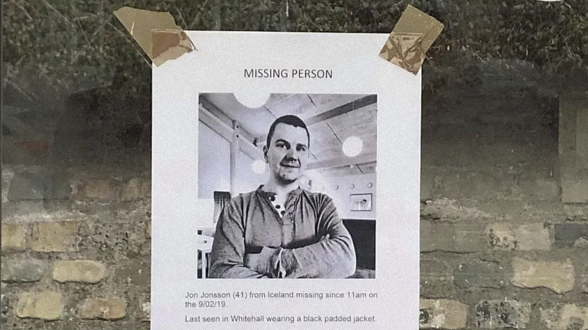 Irish Police To Question 35 In Iceland Over Disappearance Of Jón Þröstur
