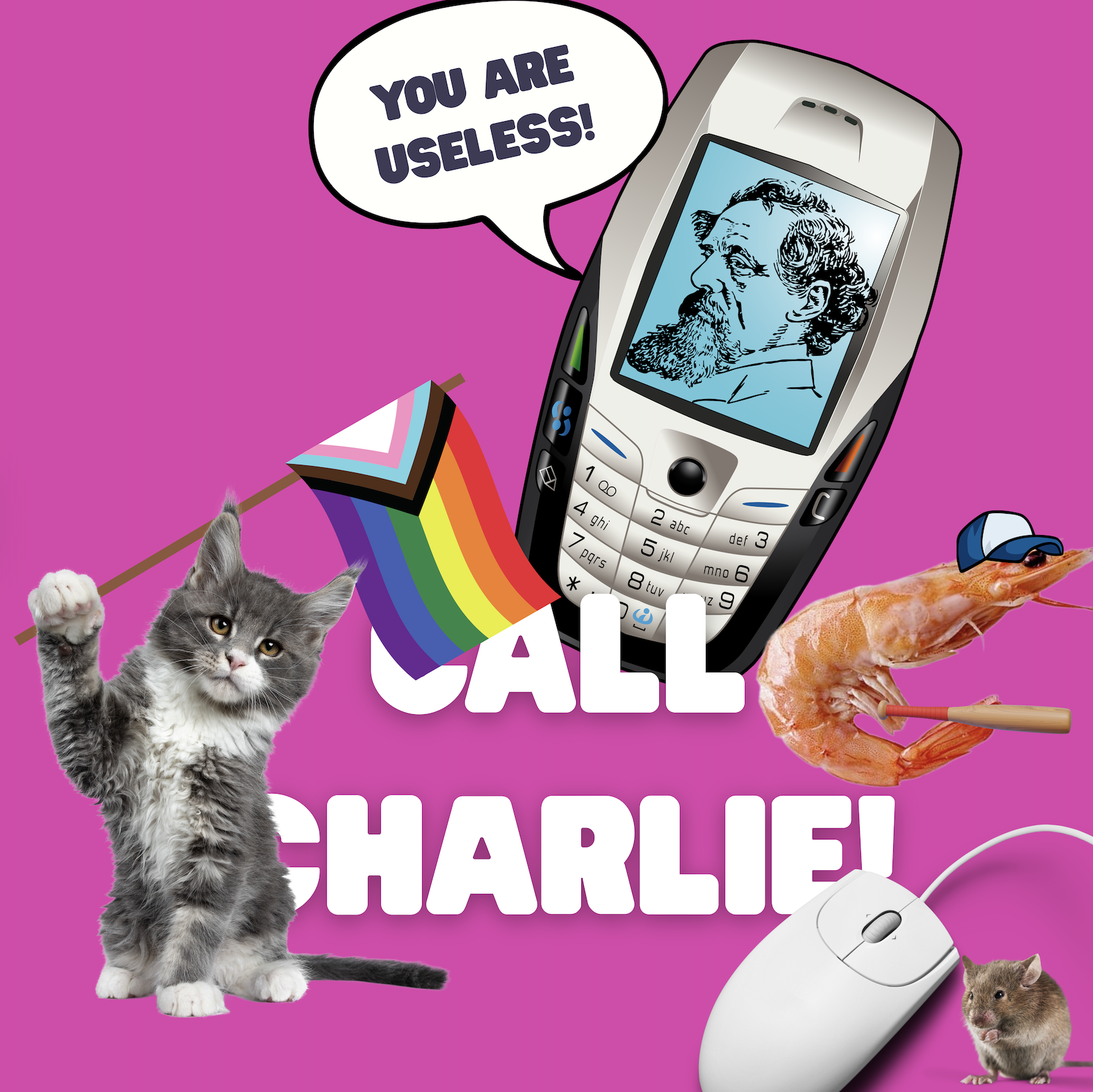 Help? Call Charlie! Shrimp Or Croissant? Halloween & More