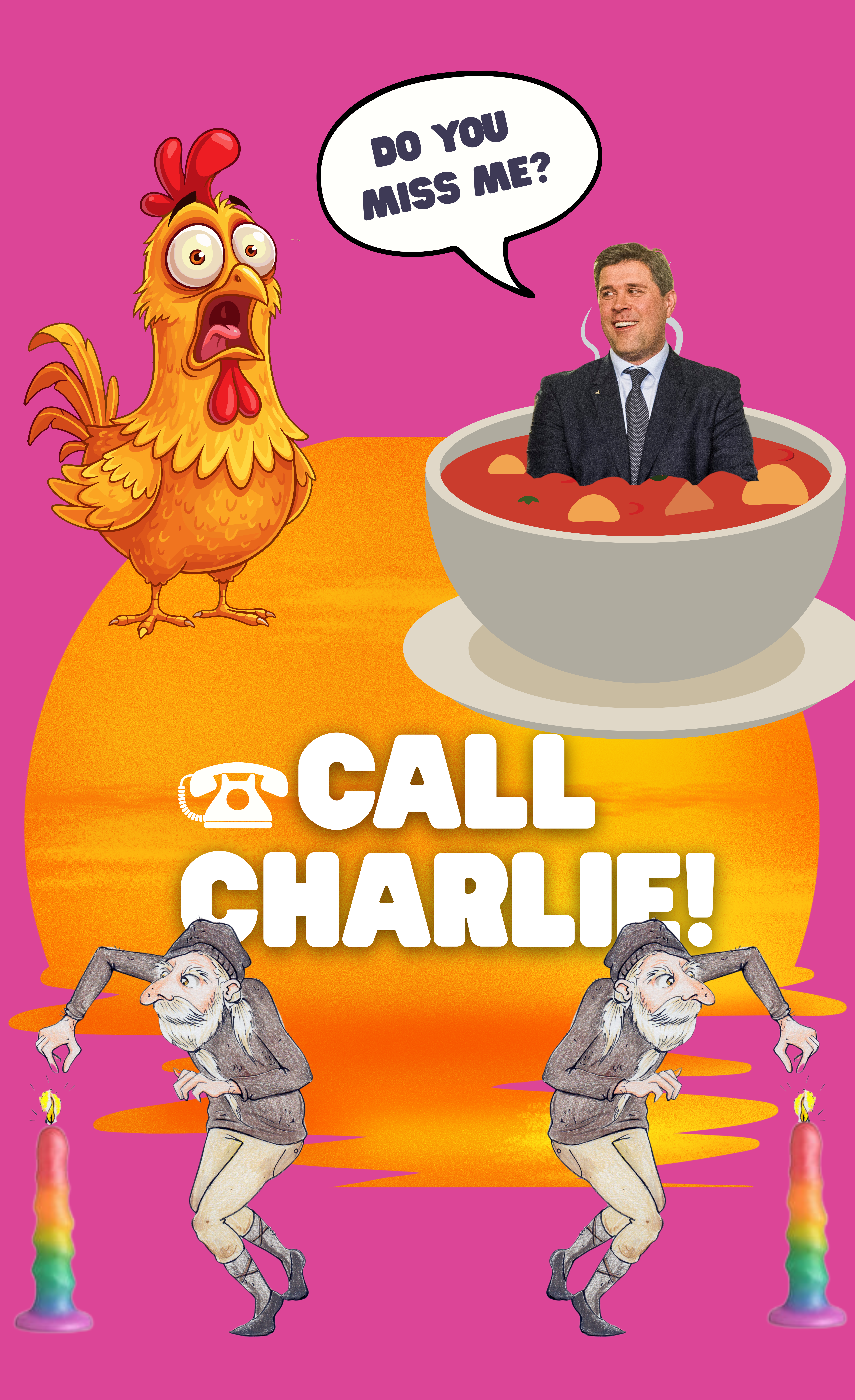 Help? Call Charlie! Yule Lads, Cruising, Bjarni Ben