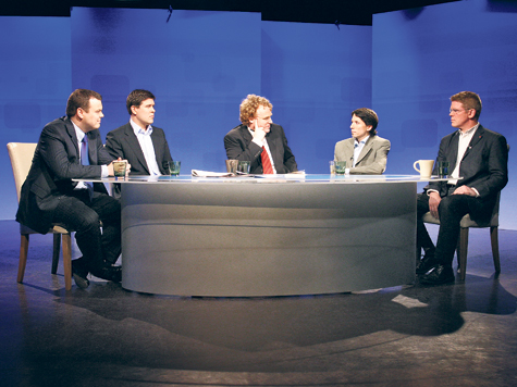From Newsman to Man on the News