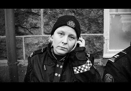 Poor police can’t afford new uniforms