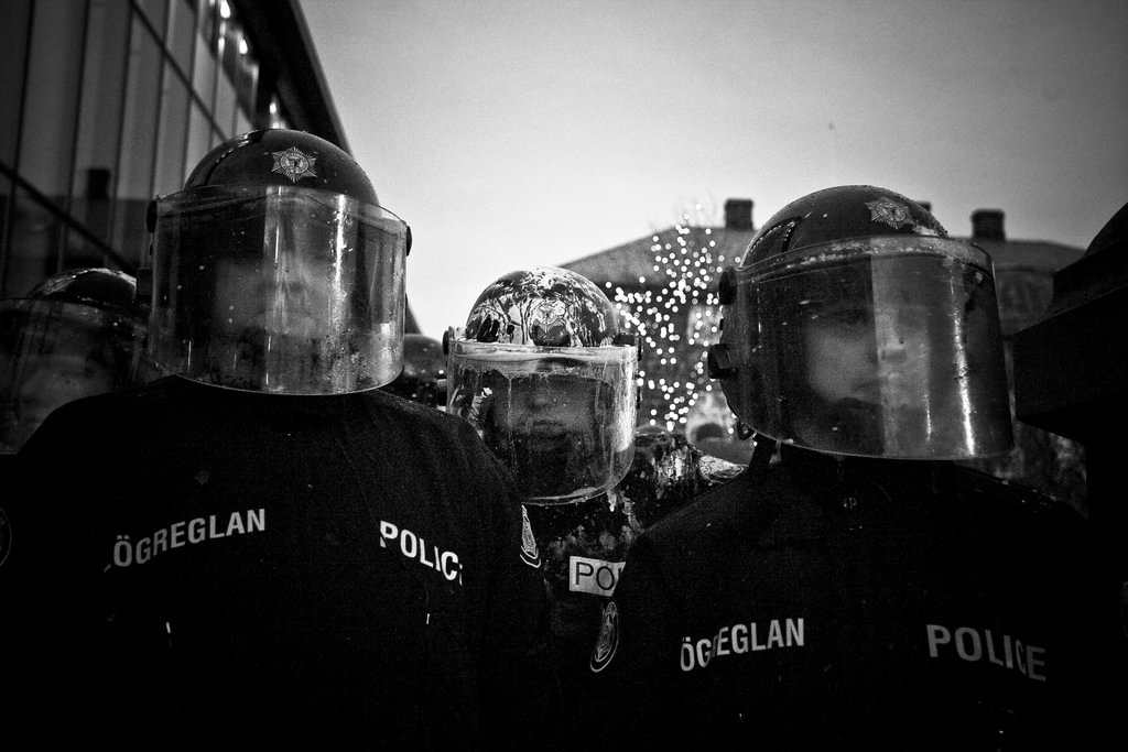 Police With Guns At All Future Public Gatherings In Iceland