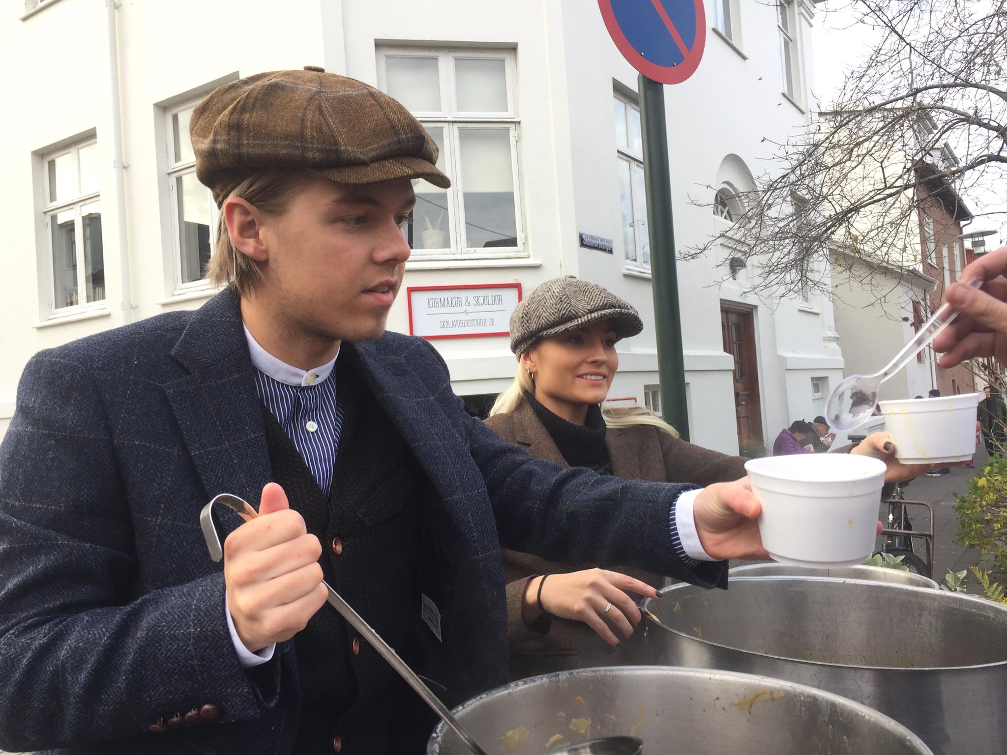 First Day Of Winter In Iceland—And “Meat Soup Day” On Skólavörðustígur