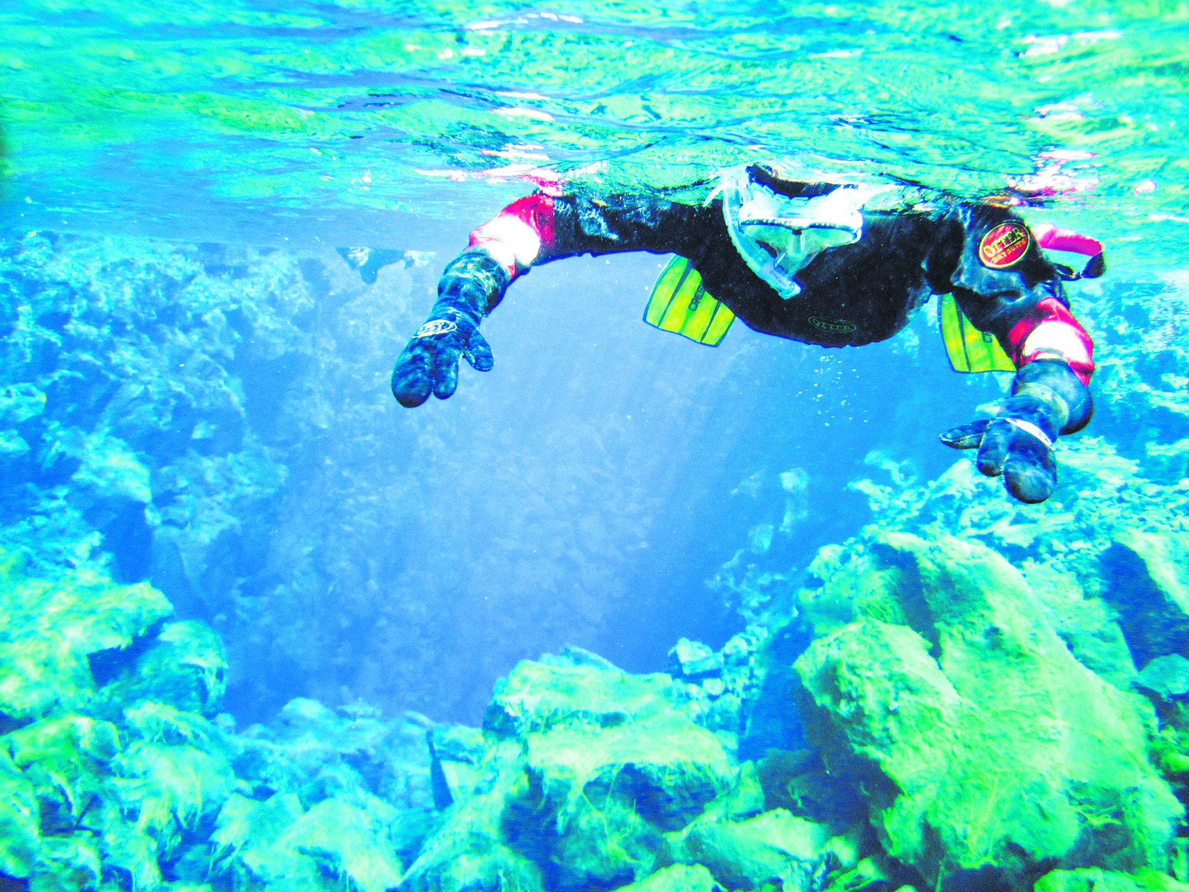 Snorkelling in Between Two Continents