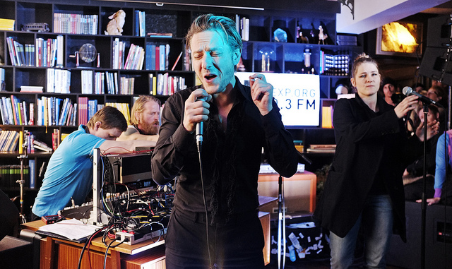 GusGus at Kex by Hörður Sveinsson