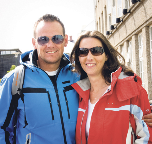 Tourists On The Street