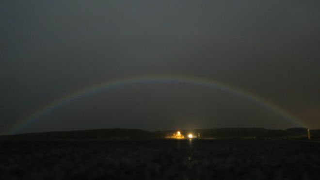 Double Moonbow Spotted In West Iceland