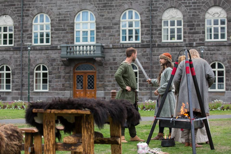 Vikings by Alþingi, by Art Bicknick