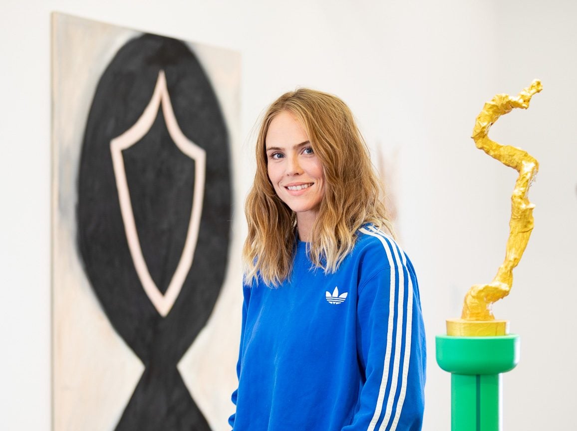 WINNING: Auður Ómarsdóttir Goes For Gold At Kling & Bang