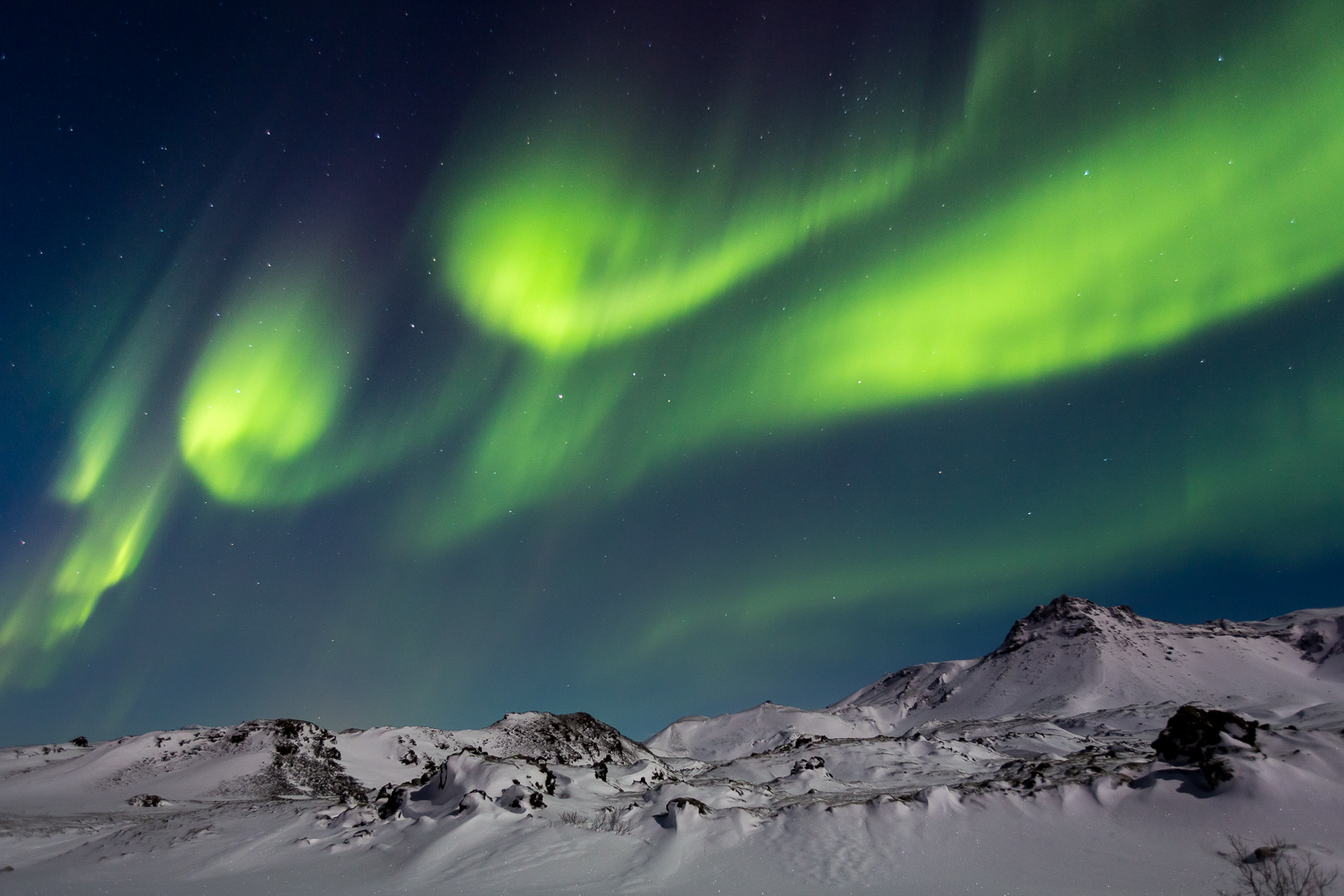 Looking At Aurora Borealis