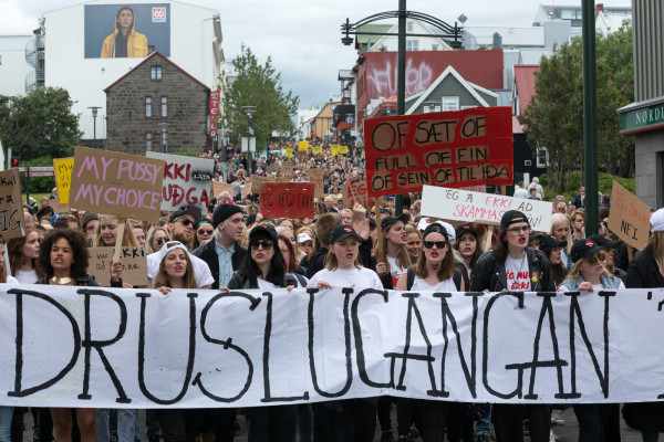 Reykjavík SlutWalk by Art Bicnick