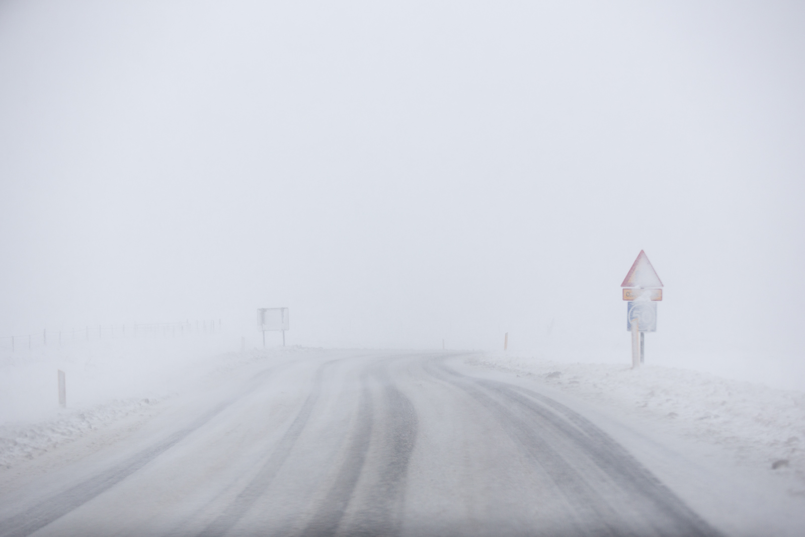 The Second Day Of Icelandic Winter, Sunday, October 25, Near Vík
