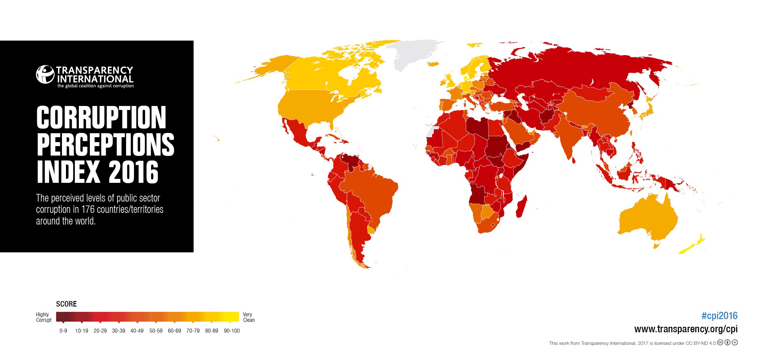 Iceland Got A Little  More Corrupt In 2016
