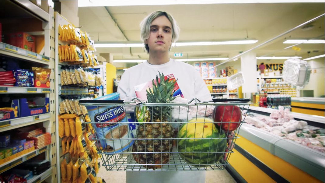 VIDEO: Icelandic Rapper, GKR, In A Grocery Store