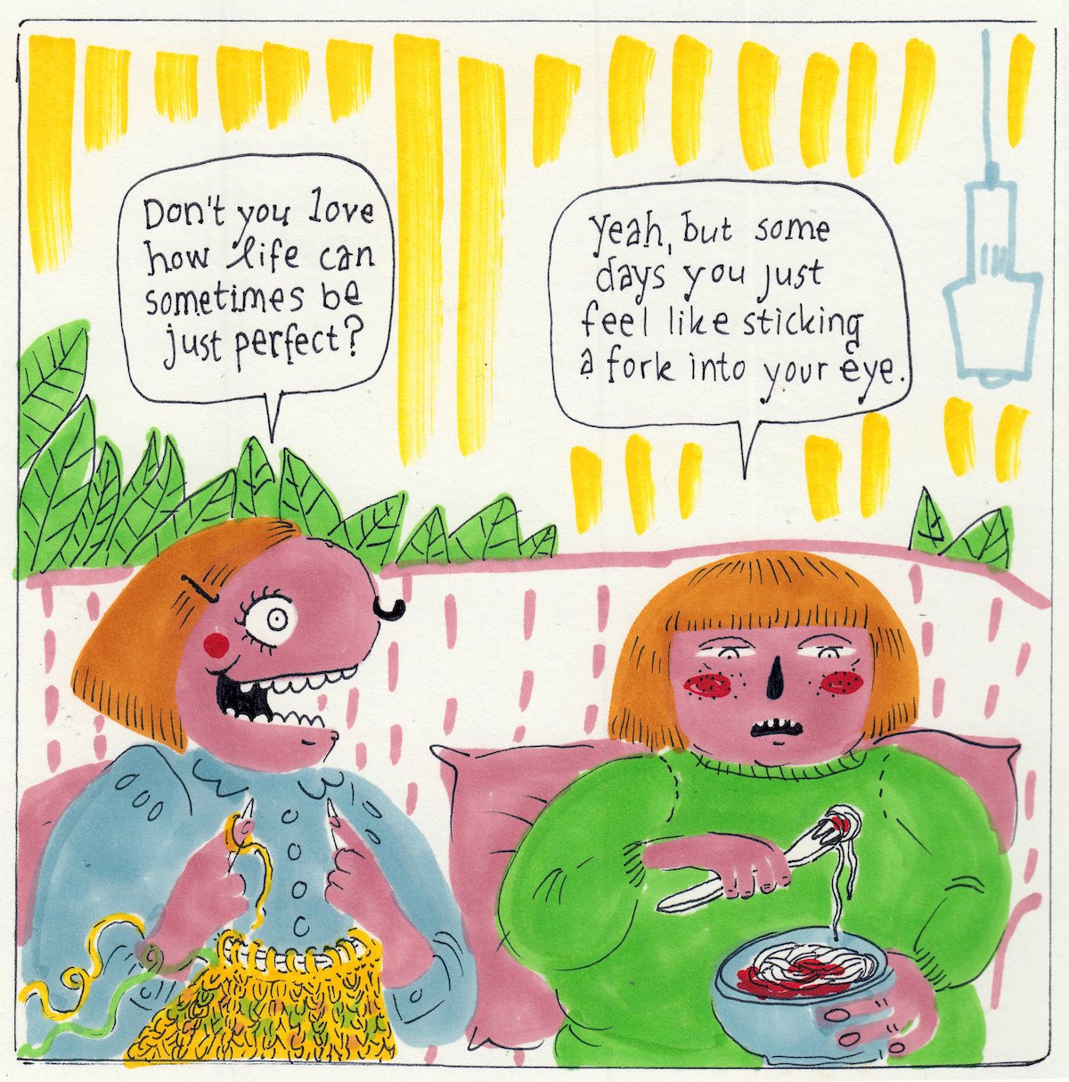 Comics: Smjörfluga & Lóa