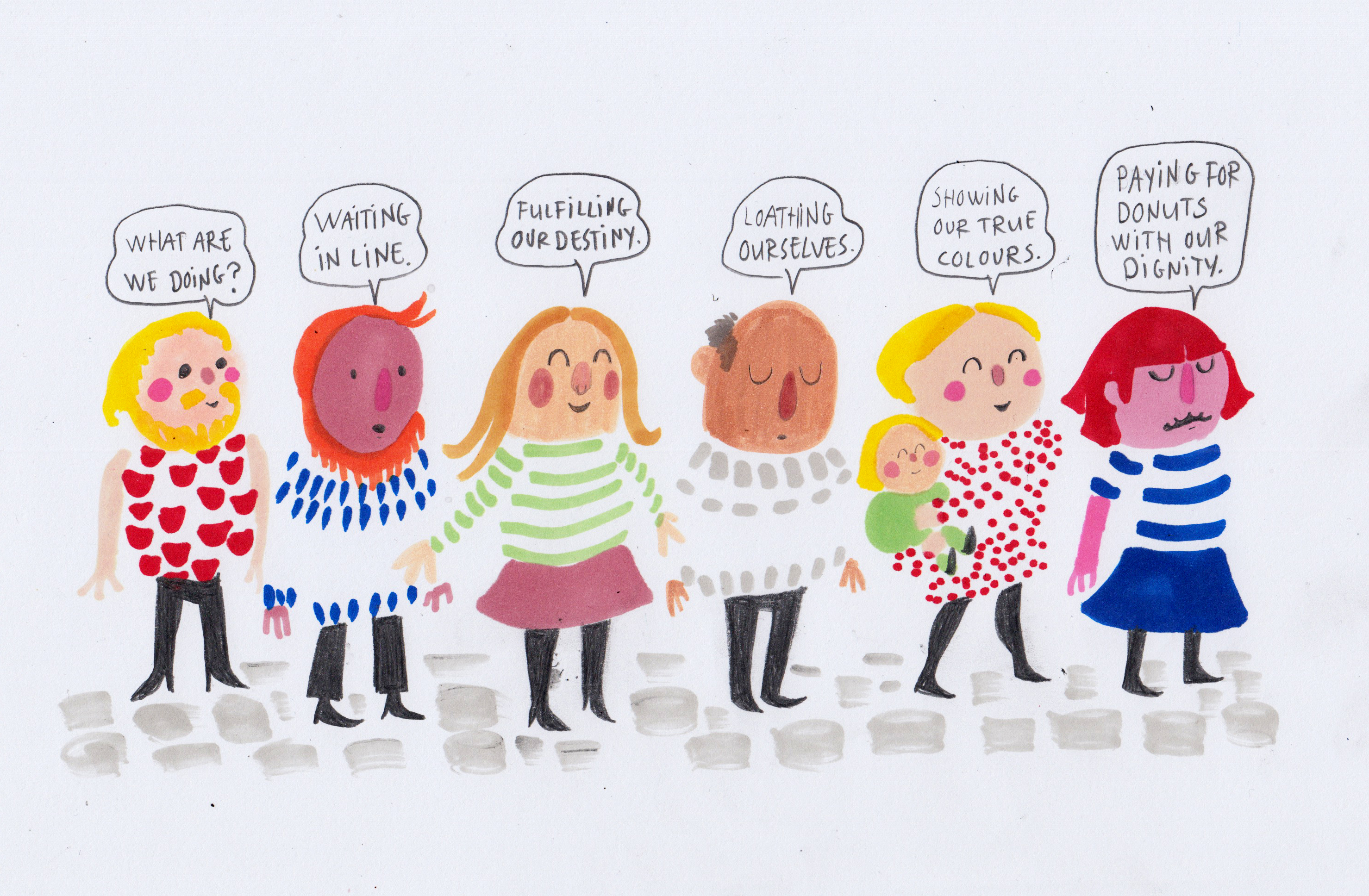 Comic By Lóa Hjálmtýsdóttir