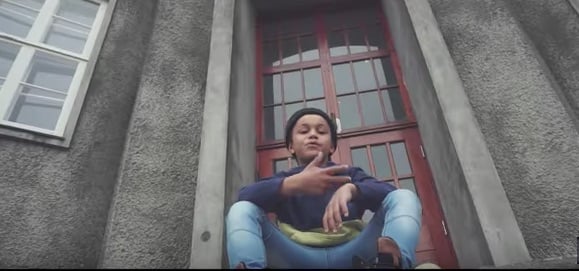 9 Year Old Rapper Takes Icelandic Hip Hop Scene By Storm