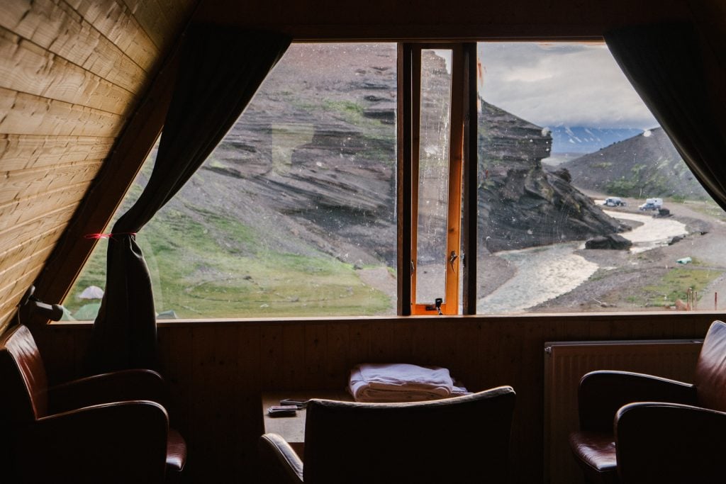 Room with a view at Kerlingarfjöll