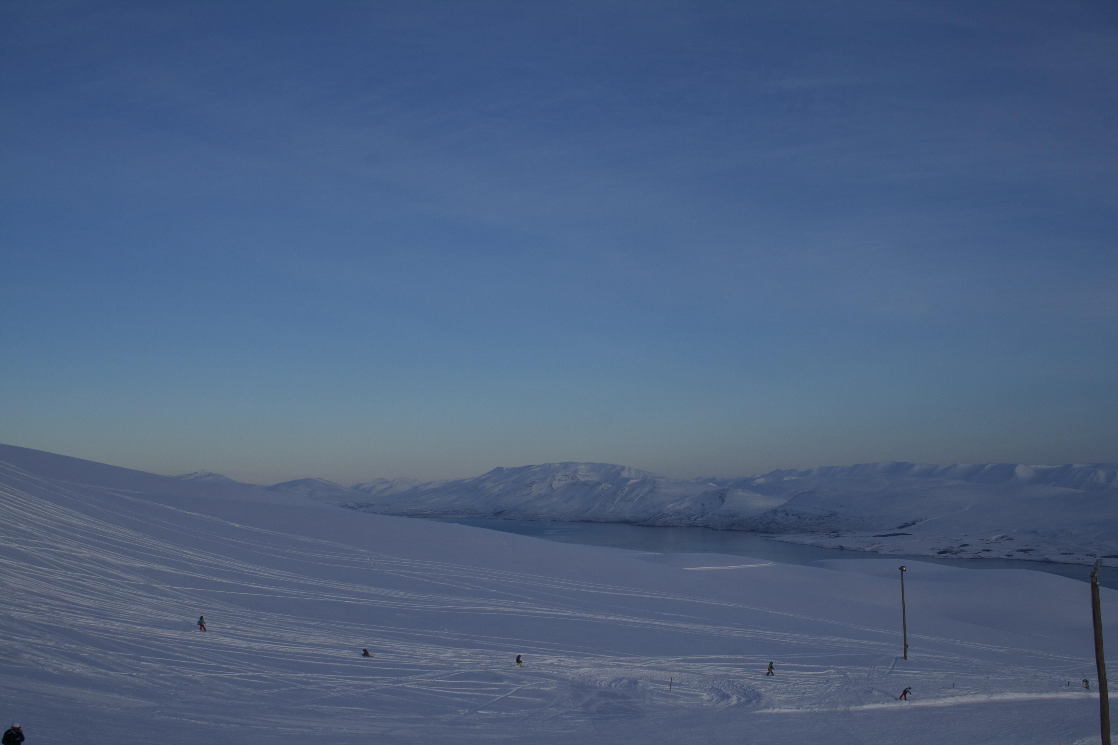 Powder Galore At Hlíðarfjall Ski Resort